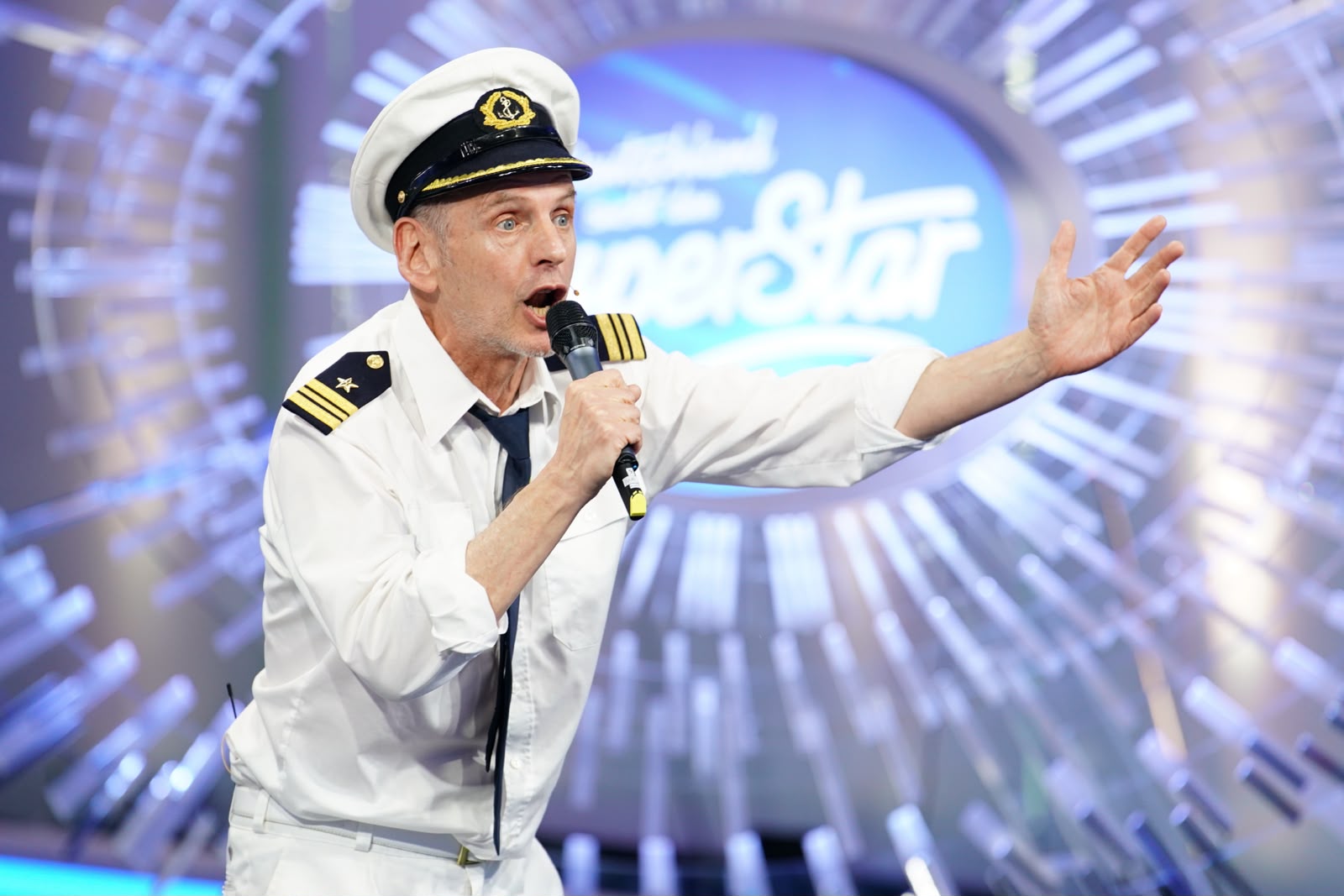 DER KALEU beim DSDS-Casting auf der Superstar-Bühne