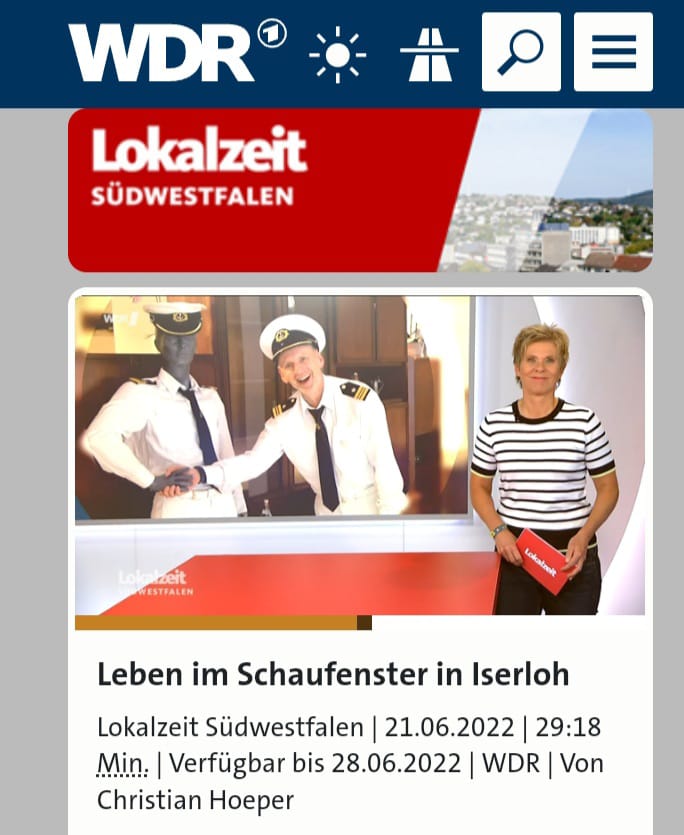 Lokalzeit Beitrag (TV) vom WDR am 21.06.22